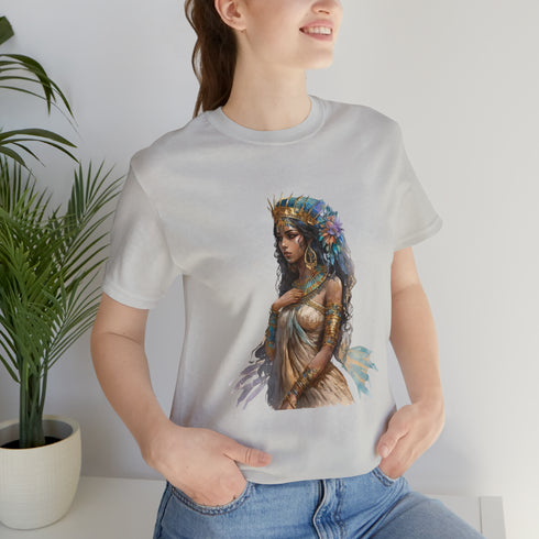 Ancient Egyptian Priestess - Short Sleeve Tee